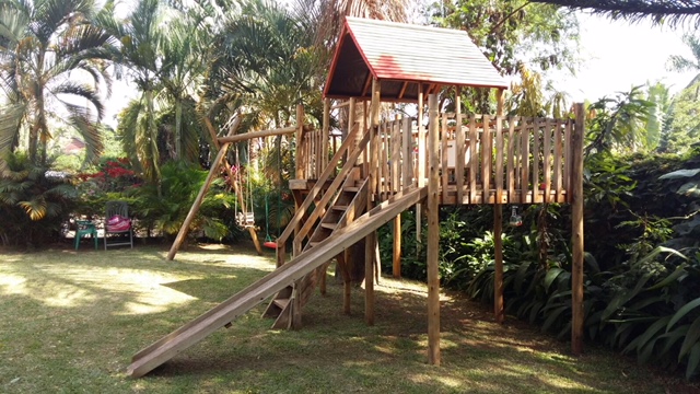 Wooden playhouses